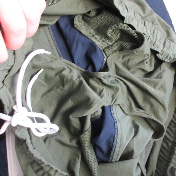 Duluth Trading Swim Trunks Men Large Green Black Pier Genius 9" Board Short 212 - Picture 14 of 15